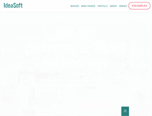 Tablet Screenshot of i-deasoft.com